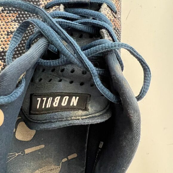 NOBULL Dark Floral Gum Trainers Blue US Size Mens 10 / Womens 11.5 - Picture 10 of 12